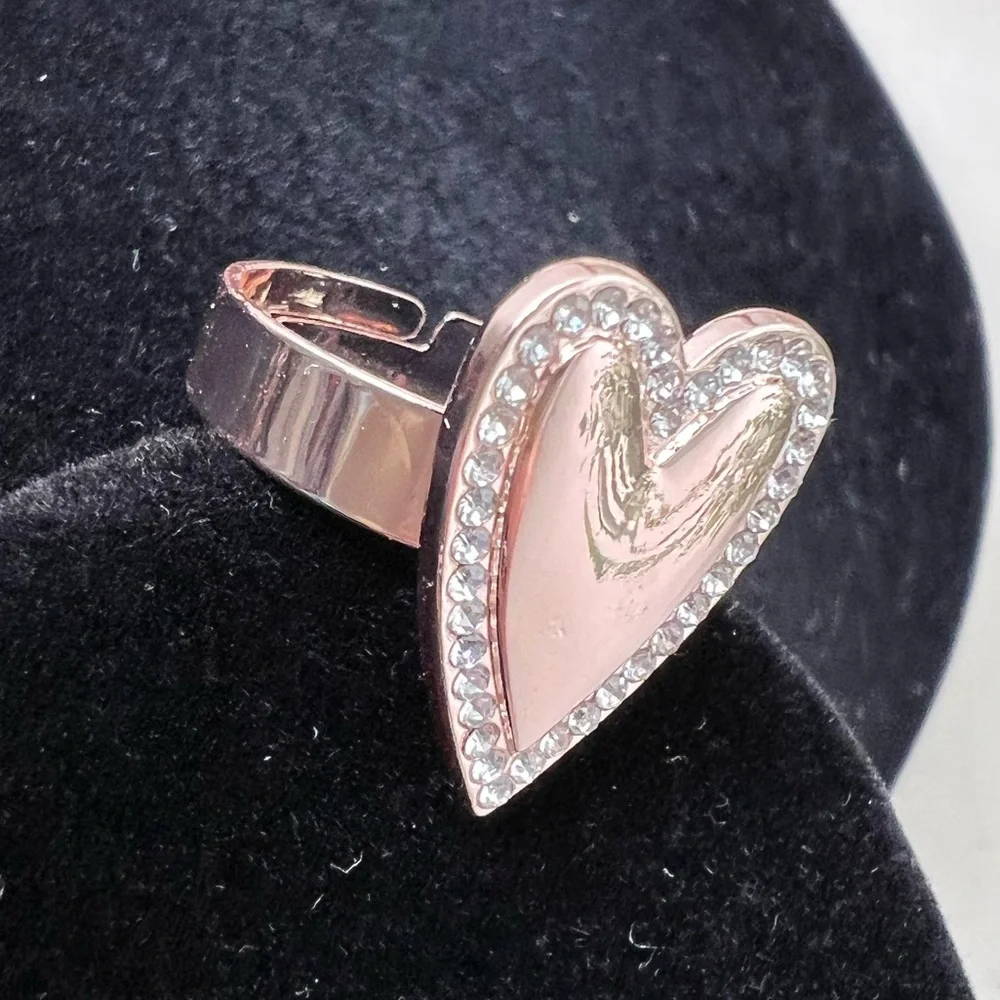 Brand New-Adjustable Heart Ring